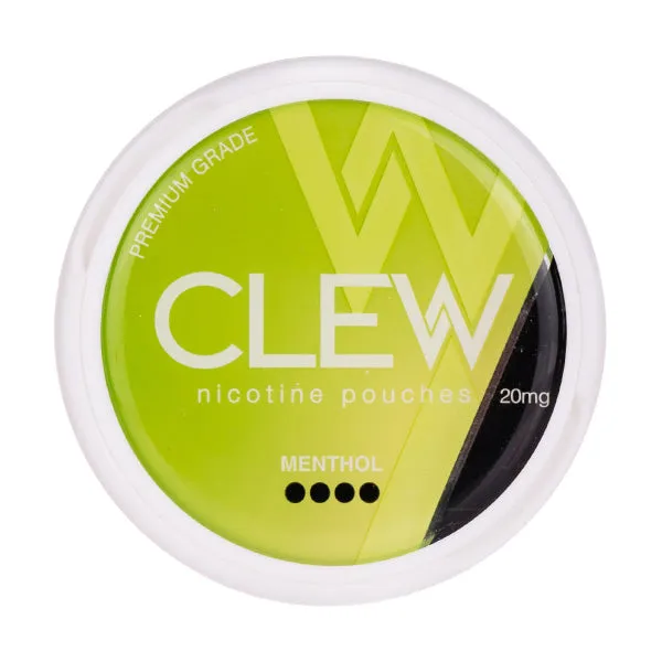 Menthol Nicotine Pouches by Clew