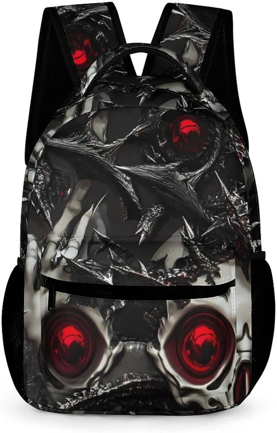 Metal Skull Death Thorns Cute Backpack Travel Bag Small Back Packs Funny Print Mini Daypack