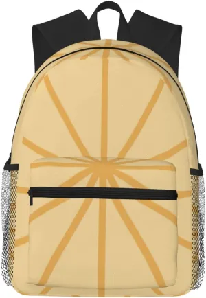 Mid Century Modern Retro Lightweight Packable Backpack Travel Casual Hiking Daypack Foldable Backpack For Men Women