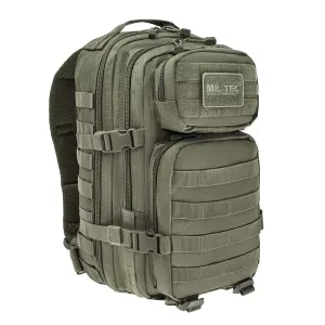 MIL-TEC U.S. Assault style tactical backpack 20L hiking outdoor daypack olive
