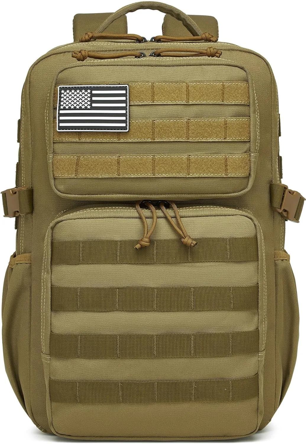 Military Tactical Backpack for Men Waterproof Daypack 3 Day Assault Pack Molle Bag with Water Bottle Holder