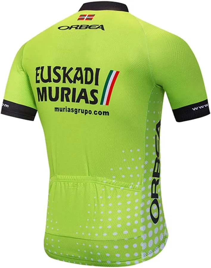 Miloto Bike Shirts Mens Team Cycling Jersey Short Sleeve Biking Top Clothing