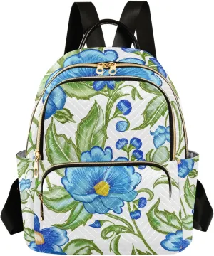 Mini Backpack for Women Sunny Petals Mini Backpack Purse Lightweight Small Daypack, 8.5L