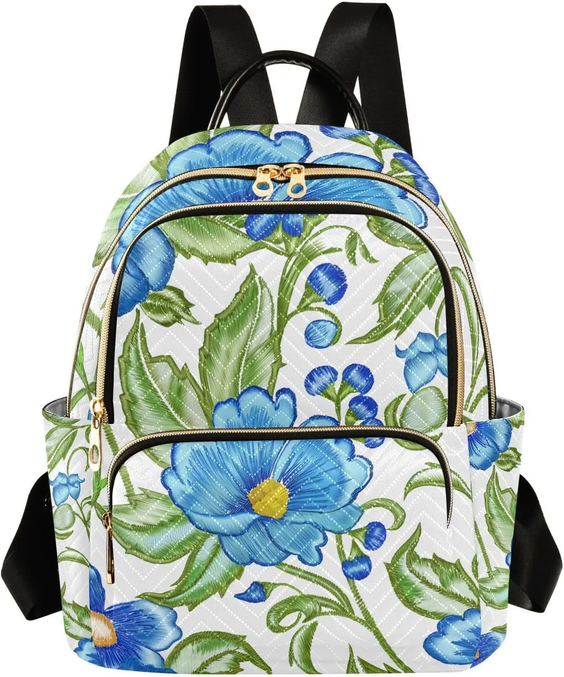 Mini Backpack for Women Sunny Petals Mini Backpack Purse Lightweight Small Daypack, 8.5L