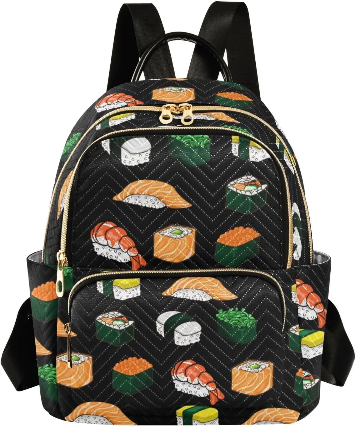 Mini Backpack Purse for Women Printed Purse Printed Backpack for Women Small Convertible Backpack Purse Ladies (color10, Medium)