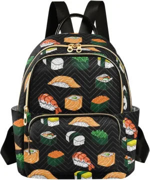Mini Backpack Purse for Women Printed Purse Printed Backpack for Women Small Convertible Backpack Purse Ladies (color10, Medium)