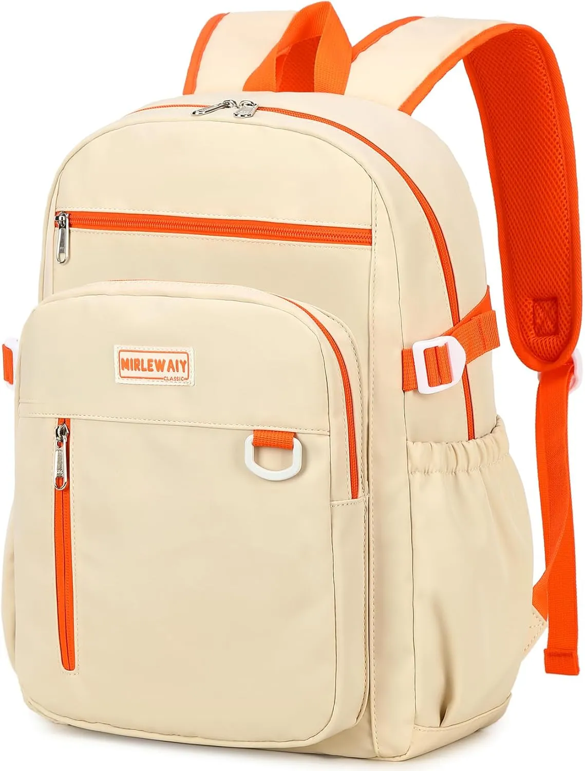 MIRLEWAIY Classical School Backpack Lightweight Bookbag Casual Daypack Travel Work Bag For Teenagers College Girls boys