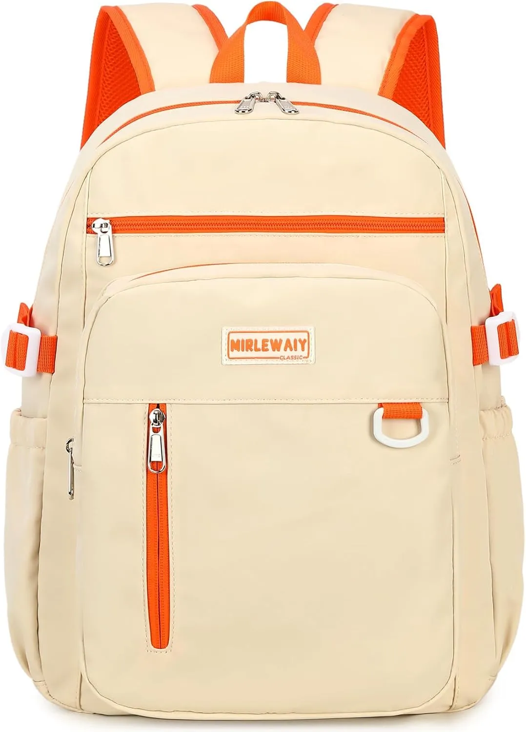 MIRLEWAIY Classical School Backpack Lightweight Bookbag Casual Daypack Travel Work Bag For Teenagers College Girls boys