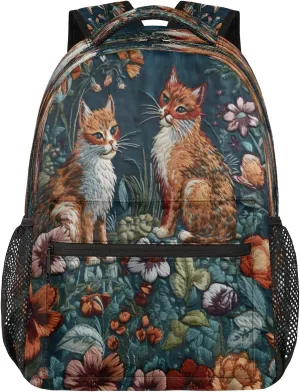 MKAHYSCatgrass Clump FlowersLaptop Backpack Business Outdoor Backpack Multi Functional Storage Used Work Trips