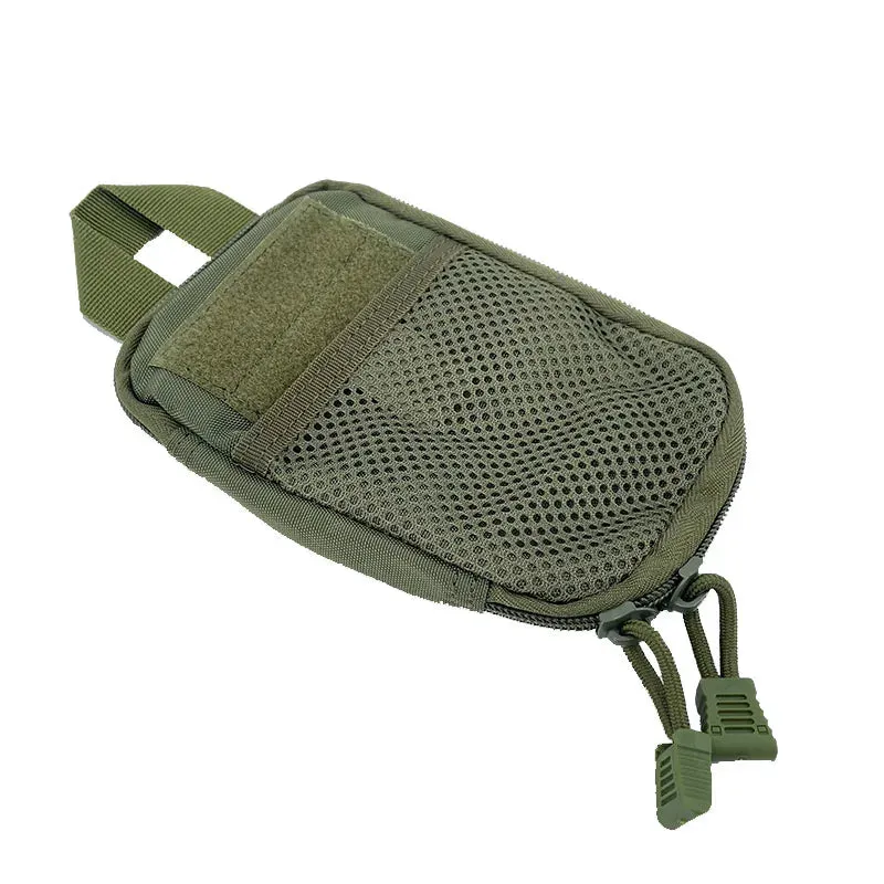 Molle Pouch Mesh Tools Accessory Pouches - Tactical Waist Bags Outdoor Flashlight Pocket