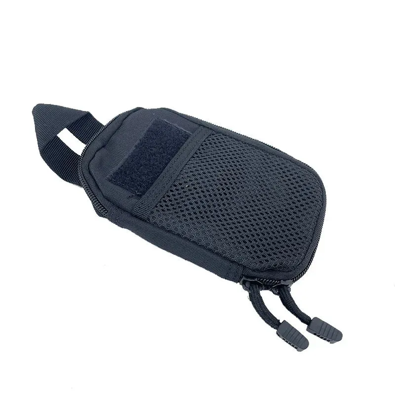 Molle Pouch Mesh Tools Accessory Pouches - Tactical Waist Bags Outdoor Flashlight Pocket