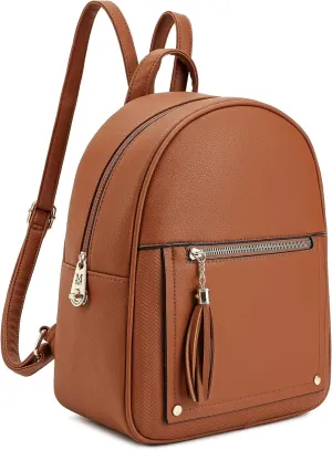 Montana West Medium Backpack Purse for Women Anti Theft Backpack with Secured Zipper & Tassel
