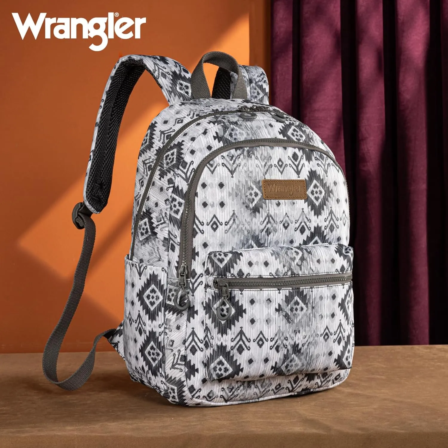 Montana West x Wrangler Aztec Backpack Mommy Daypack Western Travel Bag for Women
