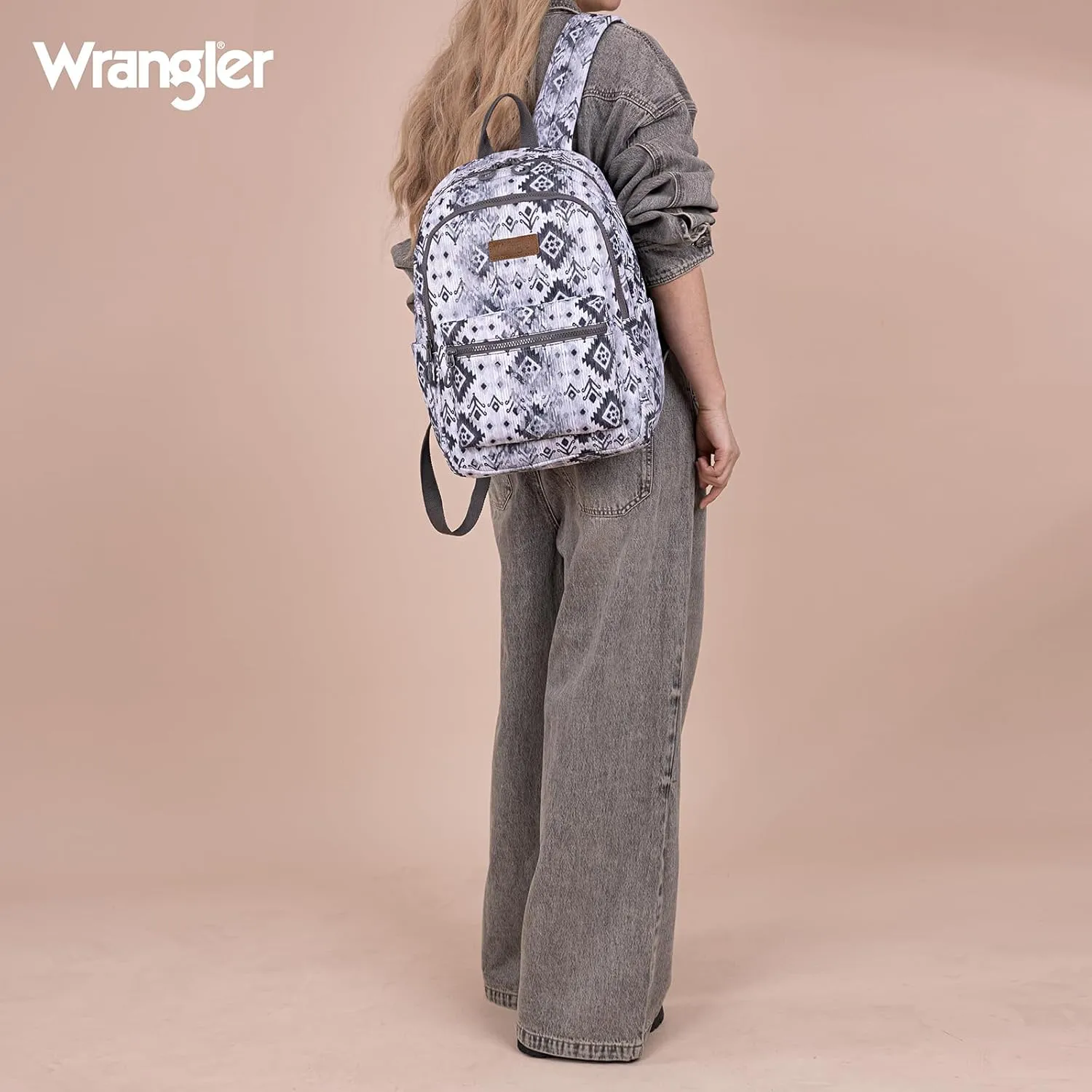 Montana West x Wrangler Aztec Backpack Mommy Daypack Western Travel Bag for Women