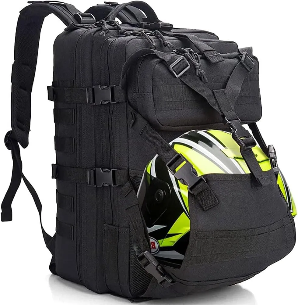 Motorcycle Helmet Backpack Bag for Men with Hard Hat Carrier/Storage, Riding Backpack, Motorcycle Accessories/Gifts