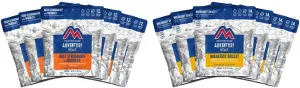 Mountain House Beef Stroganoff with Noodles (6-Pack) and Mountain House Breakfast Skillet (6-Pack) | Freeze Dried Backpacking & Camping Food