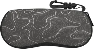 Mountain Landscape Eyeglasses Case Bag Soft Glasses Case With Belt Clip for Sunglasses Women Men Boys Girls