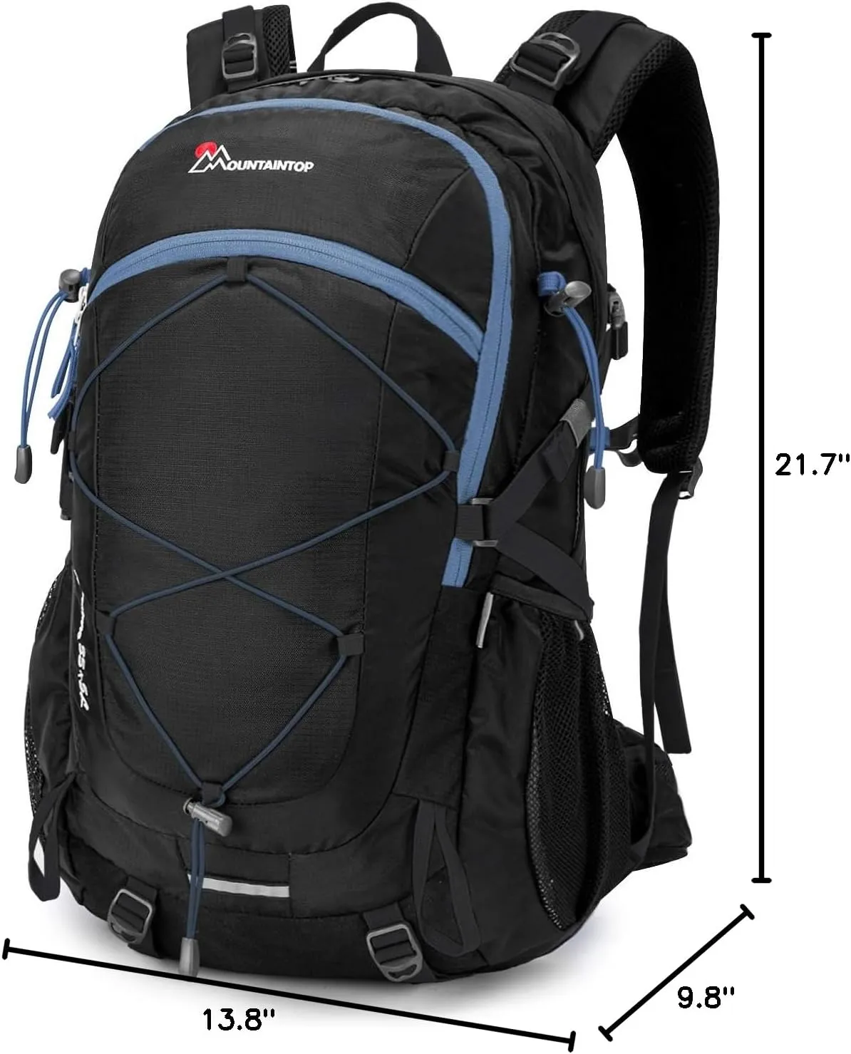 MOUNTAINTOP 40L Hiking Backpack,Lightweight Travel Backpack for Men Women Outdoor Backpacking, Camping