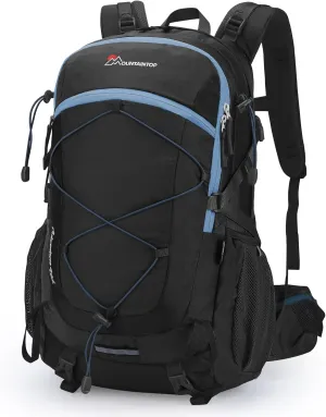 MOUNTAINTOP 40L Hiking Backpack,Lightweight Travel Backpack for Men Women Outdoor Backpacking, Camping