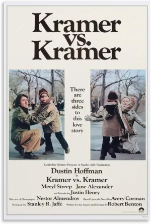 Movie Posters Kramer Vs. Kramer (3) Wall Art Paintings Canvas Wall Decor Home Decor Living Room Decor Aesthetic 12x18inch(30x45cm) Unframe-Style