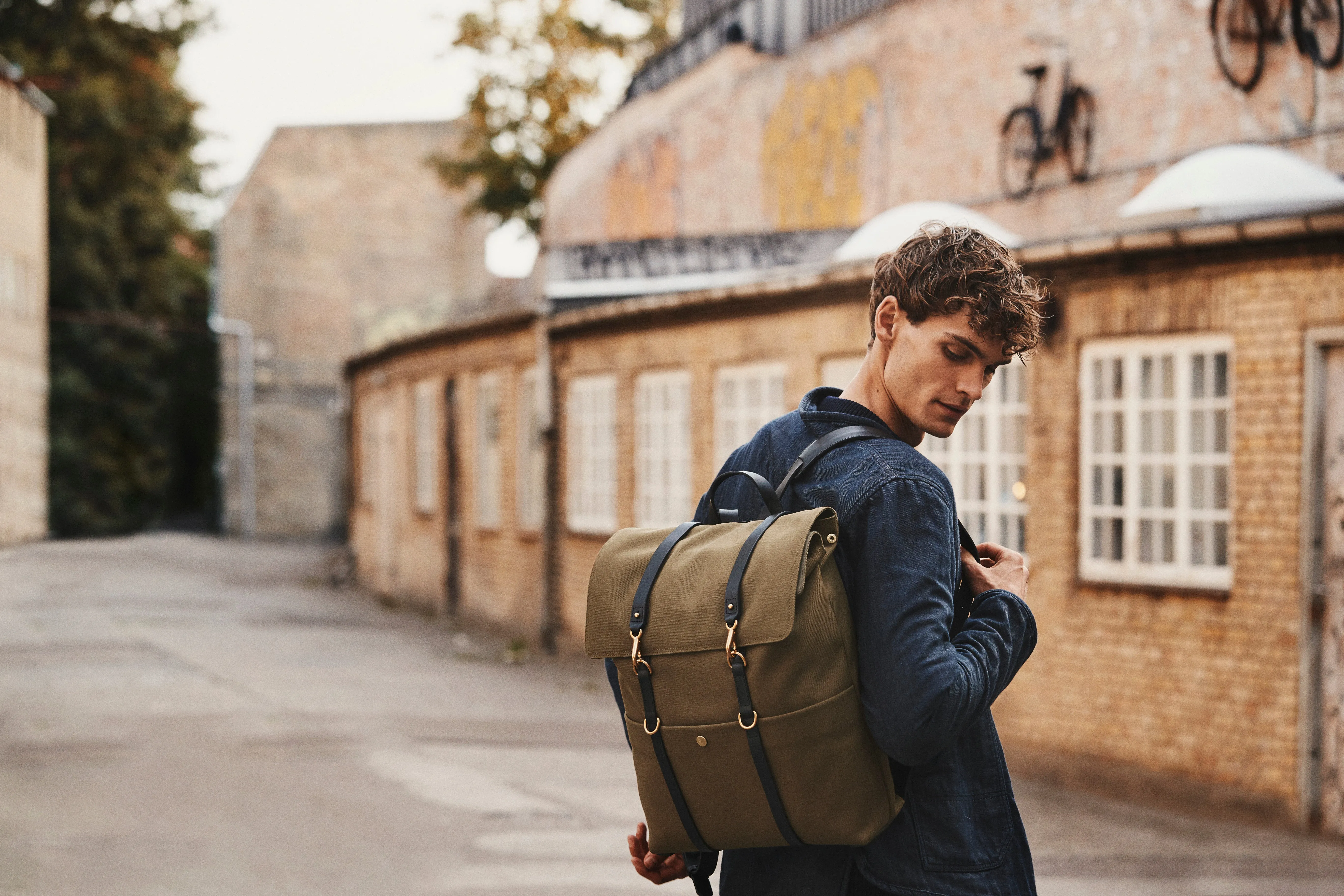 M/S Backpack – Terracotta/Cuoio