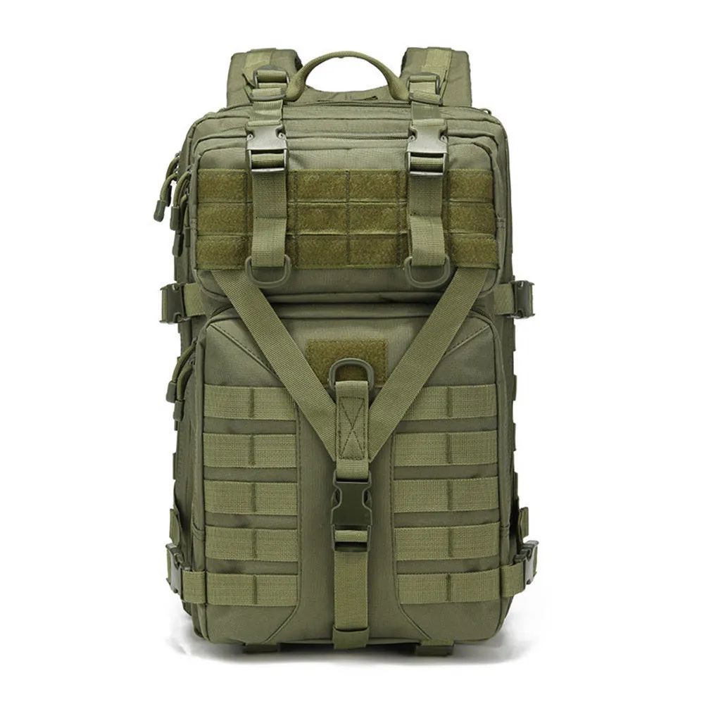 Multi-functional 45L Camping Backpack Oxford Cloth Large Capacity Outdoor Hiking Backpack
