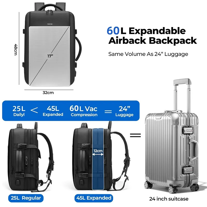Multi-Functional Large-Capacity Handheld Expansion Backpack