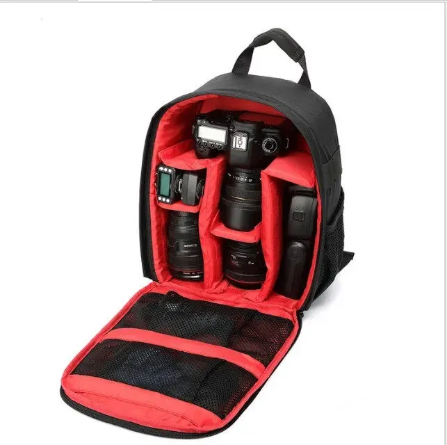 Multi-Functional Outdoor Camera Backpack - Waterproof Digital Shoulder Camera Bag