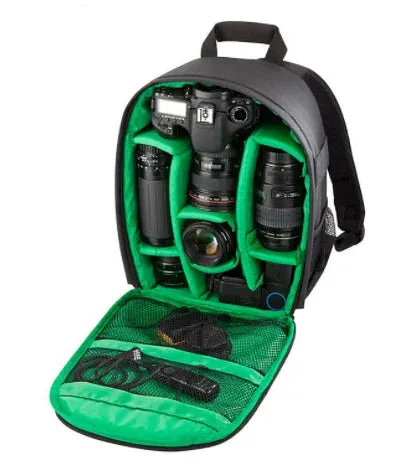 Multi-Functional Outdoor Camera Backpack - Waterproof Digital Shoulder Camera Bag