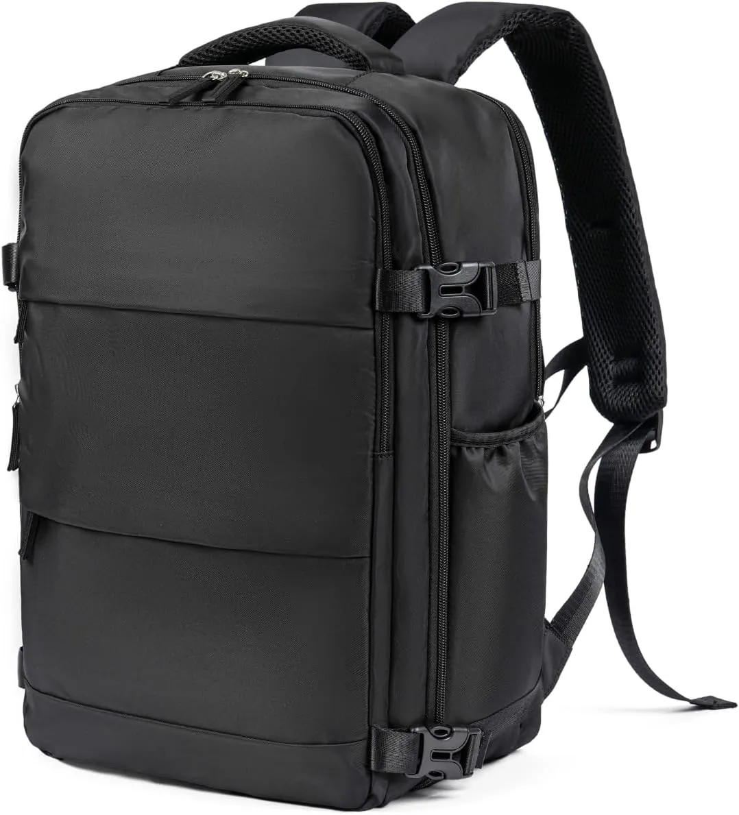 Multi-Functional Travel Backpack, Travel Laptop Backpack with USB Charging Port, Waterproof Business and Outdoor Sports Slim Travel Backpack, Large Capacity Laptop Backpack (Black)