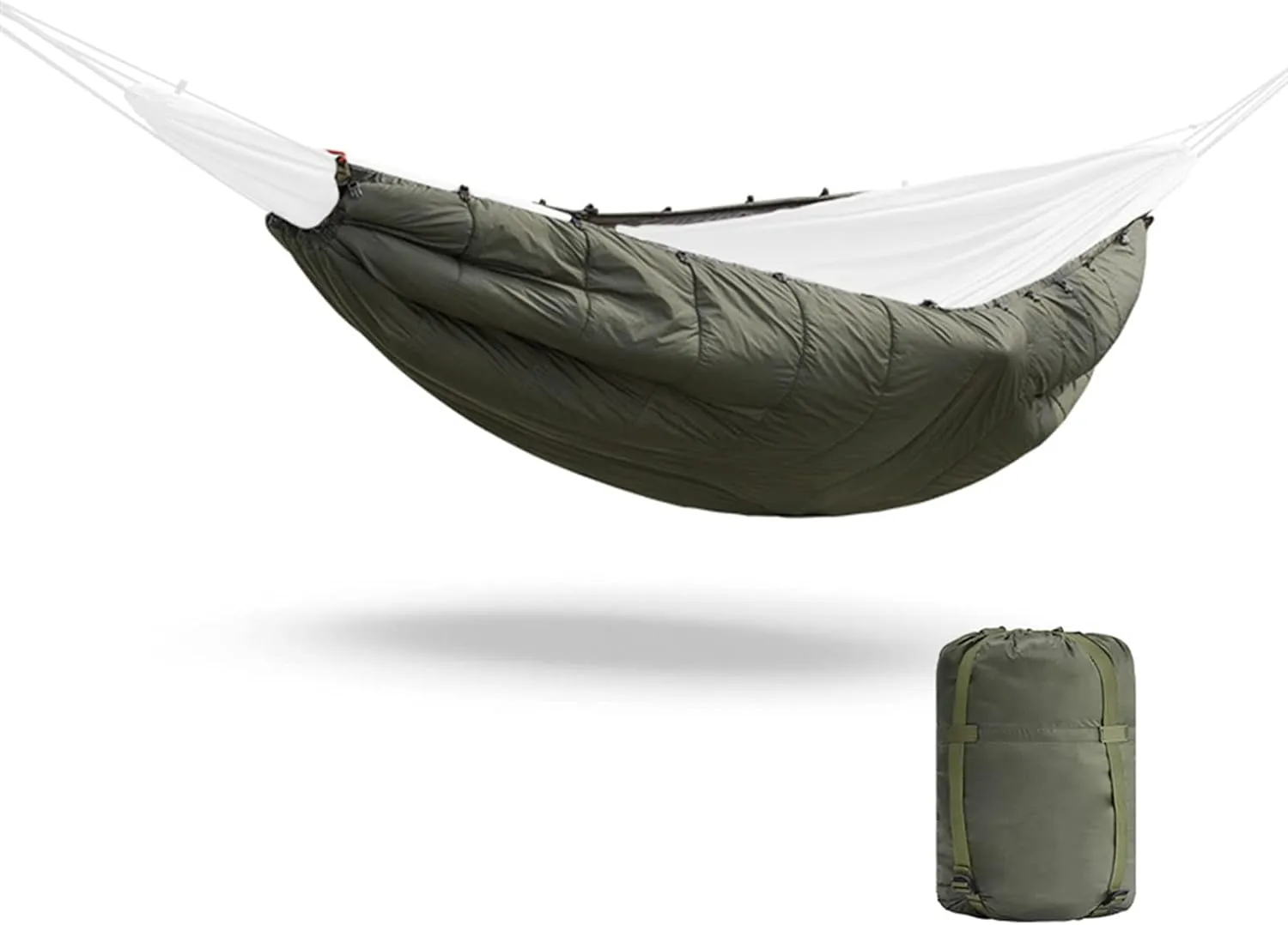 Multifunctional Hammock Underquilt Winter Warm Hammock Under Blanket Poncho for Camping Hiking Traveling