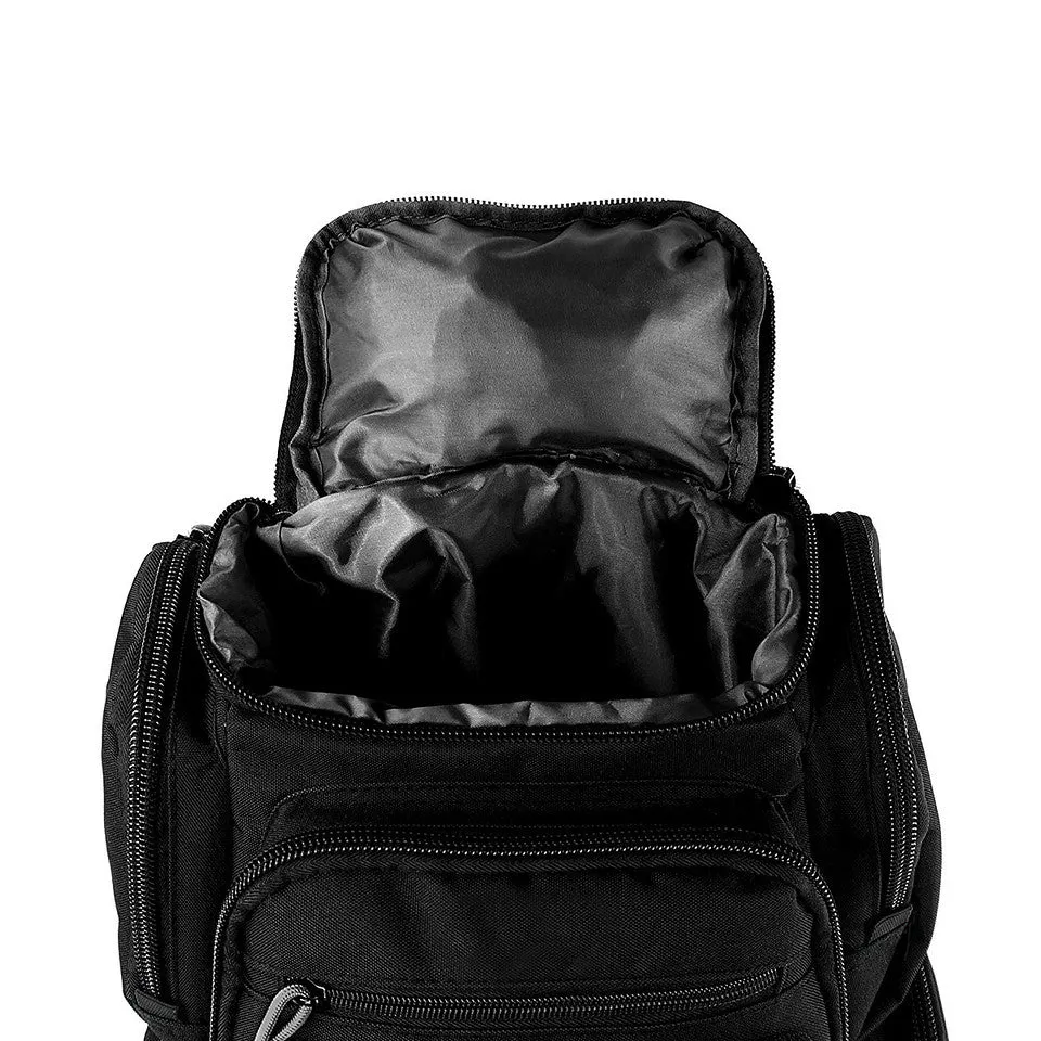 Multiple compartments Tactical Lockable Range Backpack with Free USA Patch and rain cover