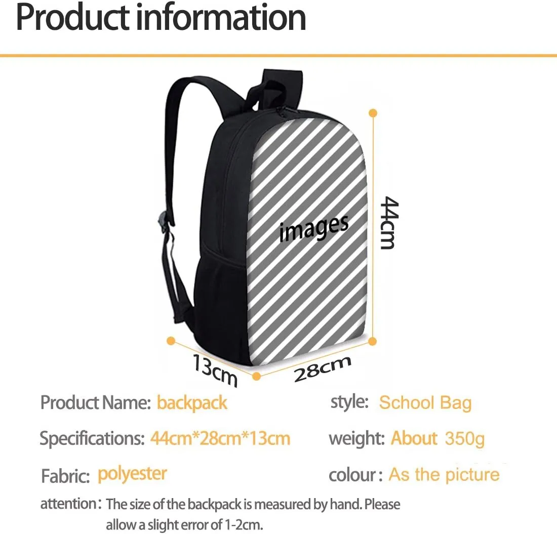 Mumeson Piano Starry Night Backpack School Bag Casual Lightweight Satchel with Insulated Thermal Lunch Handbag Crossbody Bag and Pencase