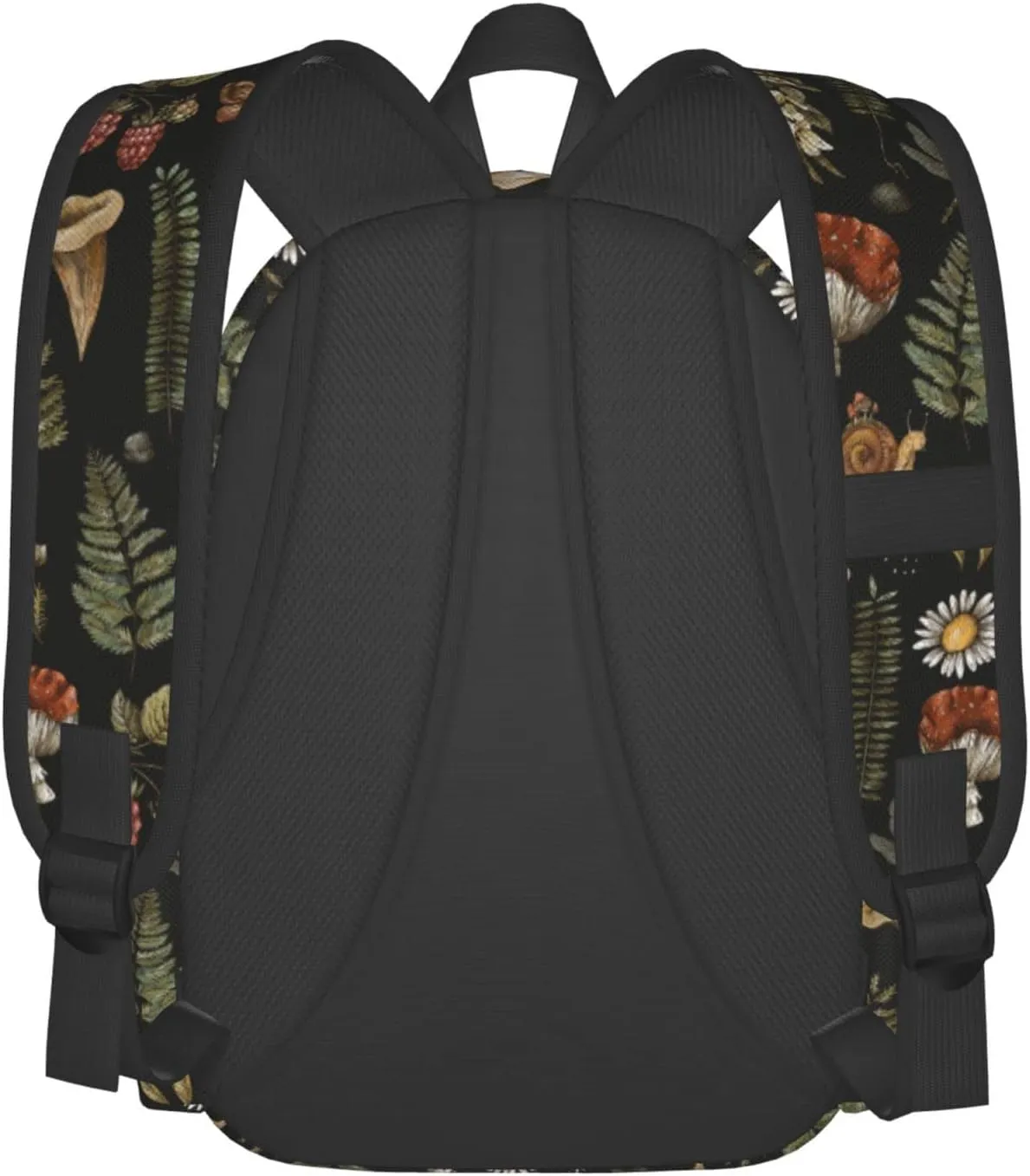 Mushroom Backpack Adjustable Strap Shoulder Bag Laptop Backpack Casual Daypack For Travel Work 16 Inches