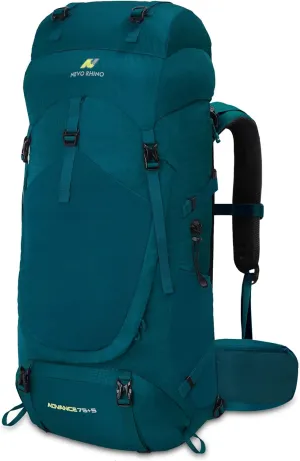 N NEVO RHINO Internal Frame Hiking Backpack 50/60/65/70/80L, Mountain Climbing Camping Backpack Daypack Waterproof Rain Cover
