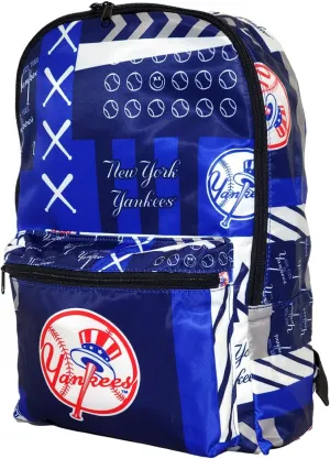 New York Yankee Full Size Backpack, Licensed Gift Merch for Yankee Fans TM1883 (Street Series Adult Bags) Crossbody Bag: Water resistant Tampa Bay Merchandise for Women New York Merchandise for Women