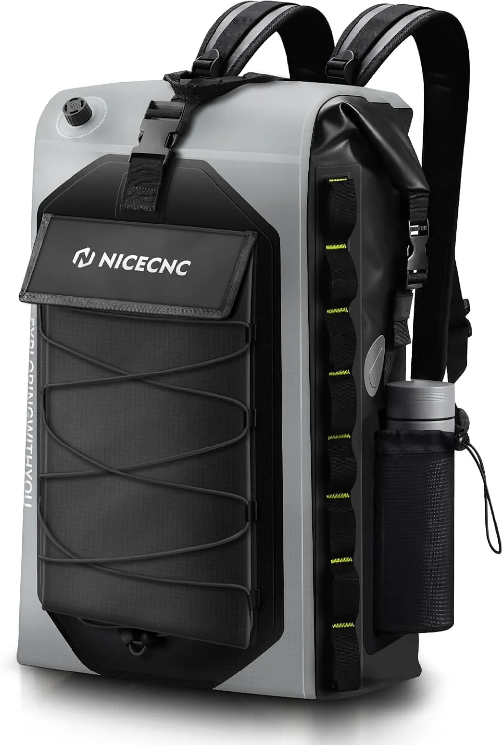 NICECNC Motorcycle Tail Bag Grey