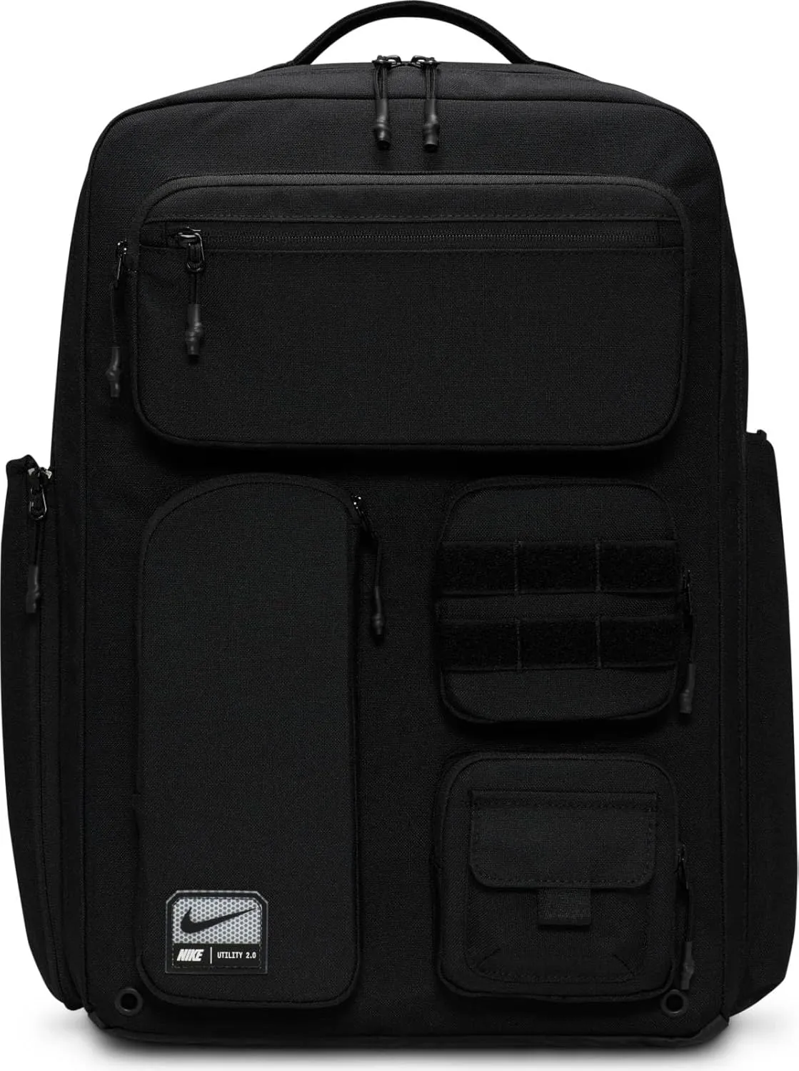 Nike Men's Backpack, Black/Black/(White), MISC