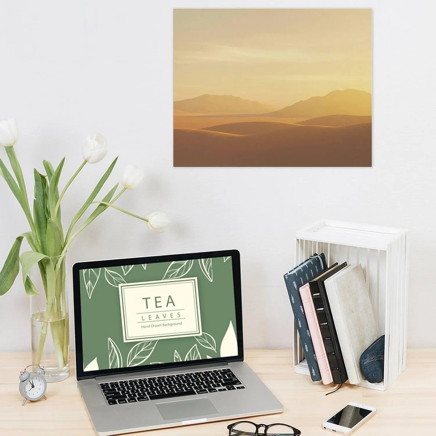 Niyahare Canvas Art, Desert Design, Great Gift for Home, Premium Canvas, for Dining Room, Gift for Friends, Decorative Canvas