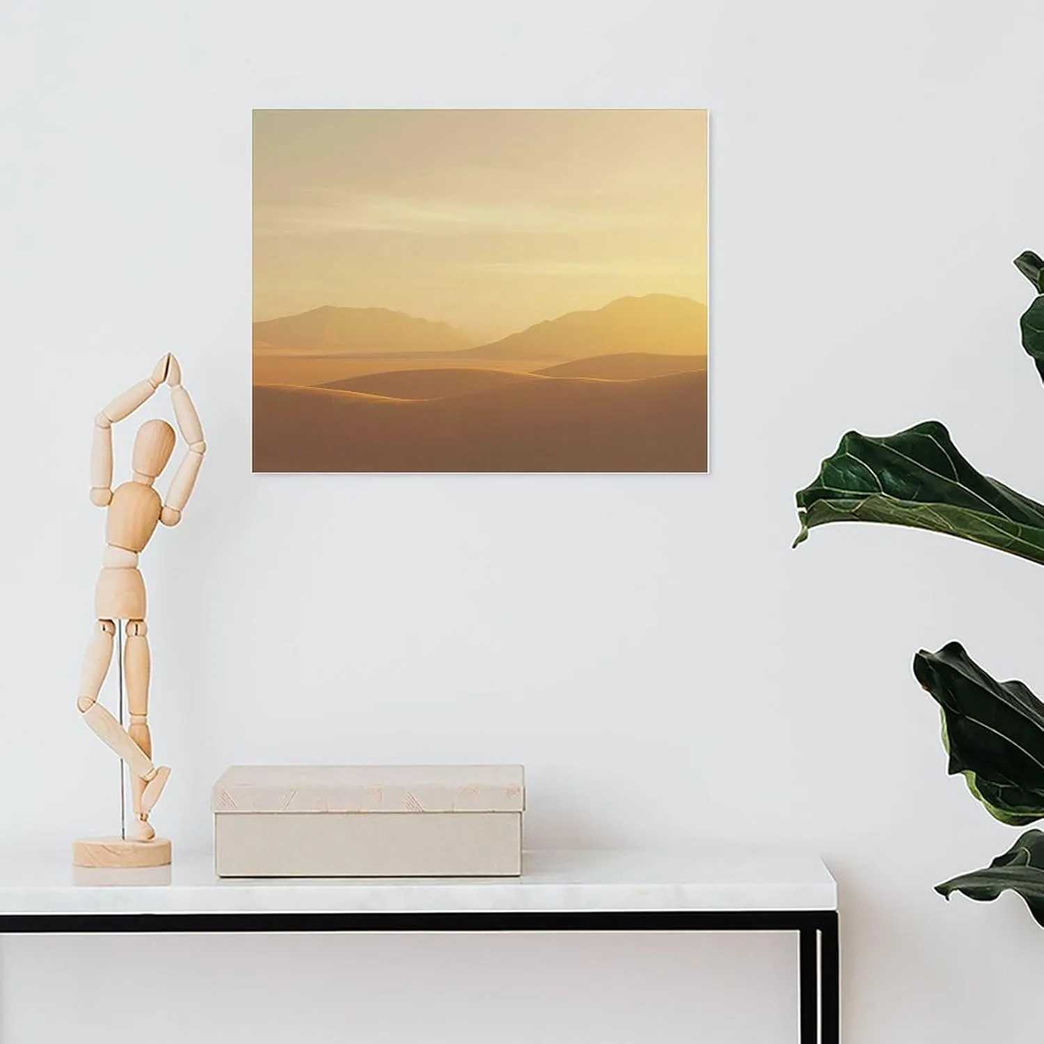 Niyahare Canvas Art, Desert Design, Great Gift for Home, Premium Canvas, for Dining Room, Gift for Friends, Decorative Canvas