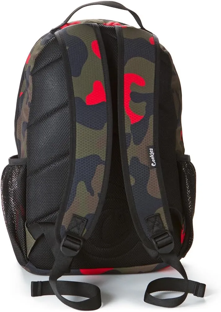 Non-Standard Ripstop Nylon Backpack- Red Camo