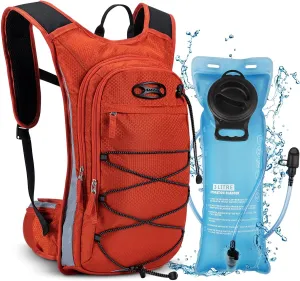 NOOLA Hydration Backpack, Insulated Hiking Water Backpack with 3L TPU Water Bladder for Men Women, Running Hydration Pack Hydro Daypack for Hiking, Trail, Running, Marathons Race, Cycling
