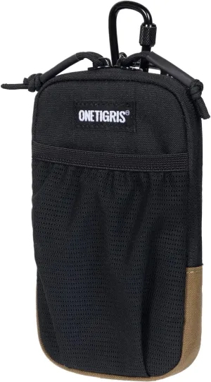 OneTigris Cell Phone Holster - Phone Belt Holder Molle Phone Pouch for Belt with Loop, Holds 4.7"-6.5" Phones in Black