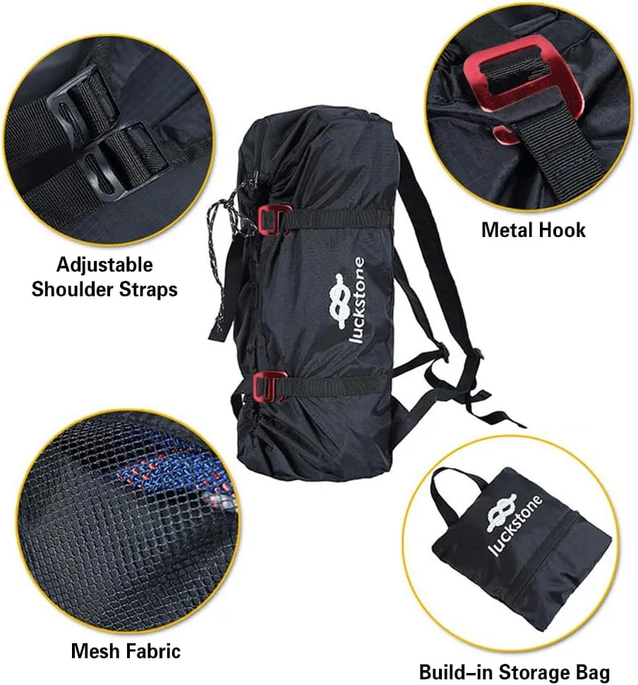 Outdoor Climbing Rope Bag Folding Waterproof Climbing Equipment Carrying Bag for Camping Mountaineering
