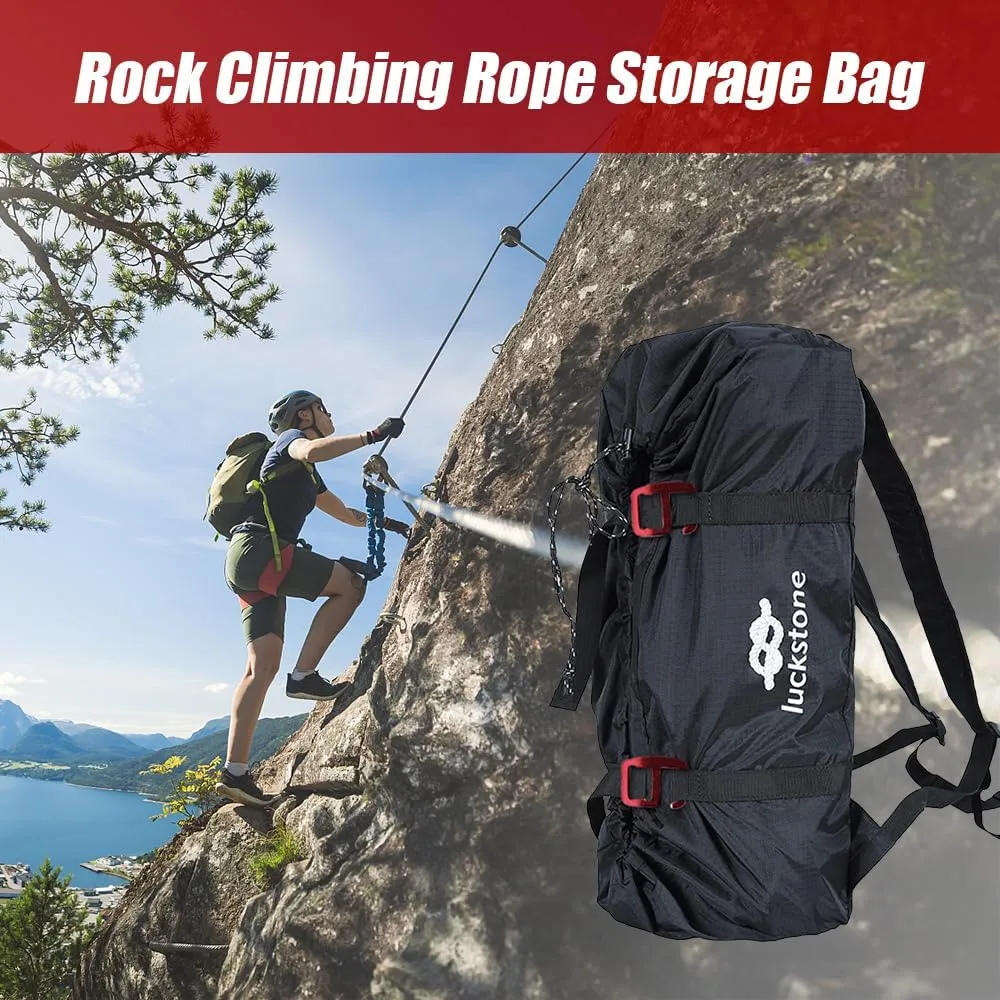 Outdoor Climbing Rope Bag Folding Waterproof Climbing Equipment Carrying Bag for Camping Mountaineering