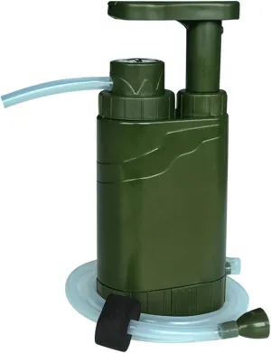 Outdoor Water Purifier, Portable Filter Direct Drinking Single Emergency Camping Water Purification Straw for Camping, Hiking, Survival, Picnic