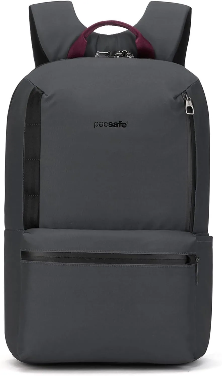 Pacsafe Metrosafe X Anti Theft 20L Backpack-with Padded 16" Laptop Sleeve, Slate, 20 Liter