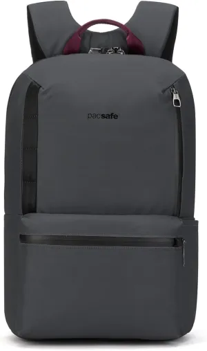 Pacsafe Metrosafe X Anti Theft 20L Backpack-with Padded 16" Laptop Sleeve, Slate, 20 Liter
