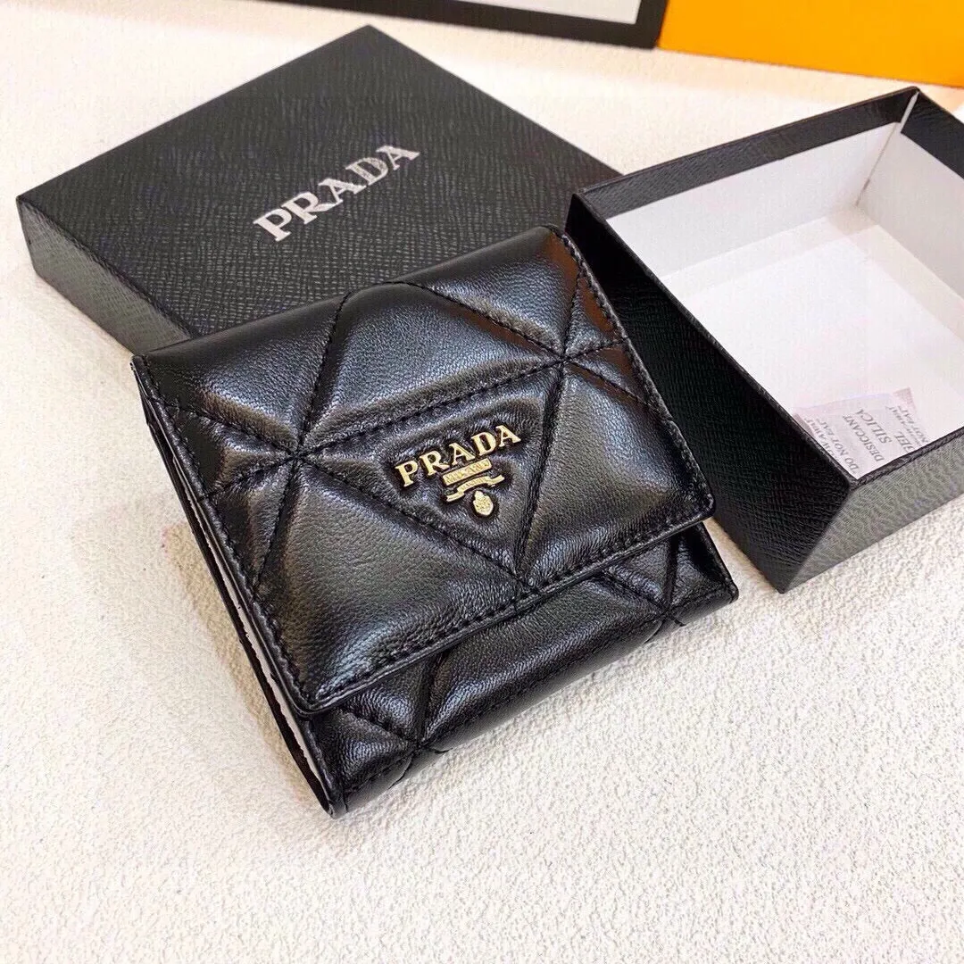 PD309 Small Leather Wallet / 4.7x3.9inch