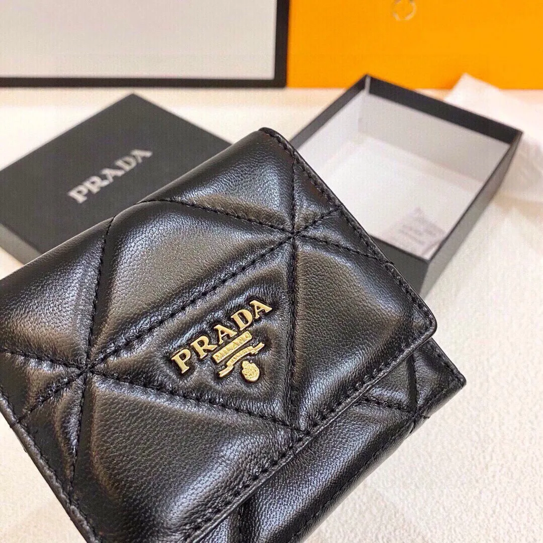 PD309 Small Leather Wallet / 4.7x3.9inch